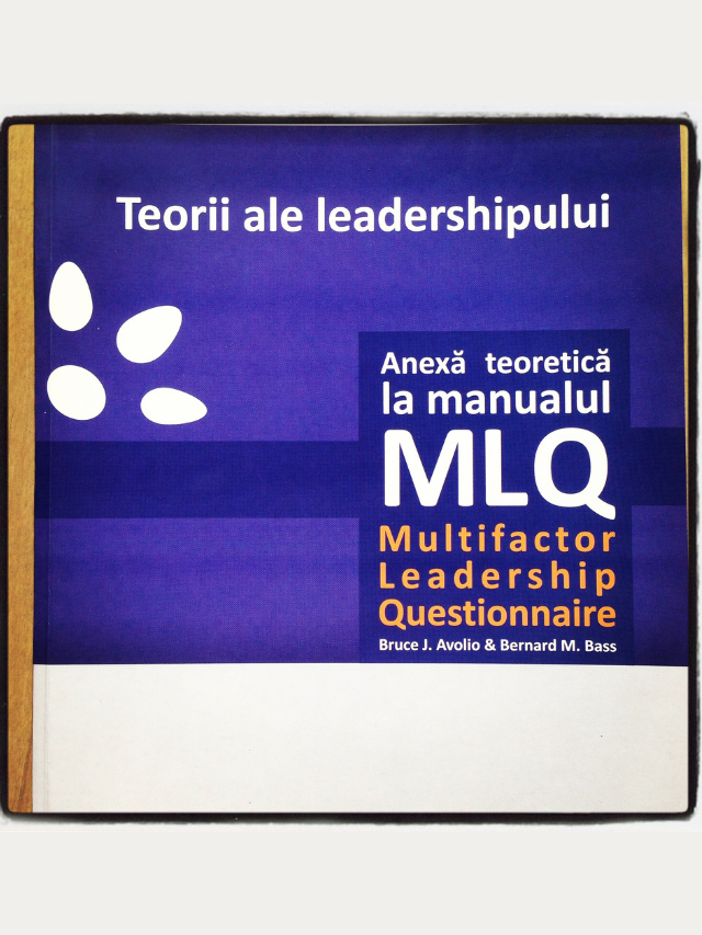 Leadership theories - MLQ Supplement (Avolio, Bass)